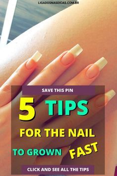 How To Have Long Nails Fast, Make Nails Grow, Nail Growth Faster, Grow Long Nails, Nail Growth Tips, Grow Nails Faster, Fast Nail, Food Nails, Tongue Health