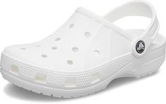 PRICES MAY VARY. Crocs For Everyone: Just Like The Adult Ralen Crocs, The Kids' Version Offers The Same Great Shoe For Youngsters. Easy On And Easy Off Makes These The Pair Of Crocs Kids Need. Versatile And Comfortable: Incredibly Light And Easy To Wear, These Girls' And Boys' Crocs Are Created With Croslite Foam For Iconic Crocs Comfort. The Flexible Material Is Sure To Be Loved By All. What Size Should I Buy?: These Kids' Crocs Offer A Roomy Fit And We Recommend Ordering A Size Up To The Next White Crocs, Kids Clogs, Crocs Clogs, Early Black Friday, To Be Loved, Crocs Shoes, Black Friday Deals, Amazon Finds, These Girls