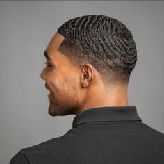 Black Men Waves Haircut, 360 Waves Haircut, 360 Waves Men, Short Haircuts For Black Men, Types Of Fade Haircut, Boys Fade Haircut