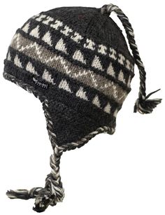 DETAILS: The iconic Sherpa Earflap is an extremely warm and cozy hat! Hand-made in Nepal, this classic hat is fully lined with fleece for the ultimate in comfort and warmth! Full sized ear flaps will keep ears happy even on the chilliest days, and the tassels can be used for retention or to hang dry after a snowy day. One of our warmest hats, the Sherpa Earflap will make sure your head never gets cold! Mad Hat, A Snowy Day, Earflap Hat, Mens Sherpa, Snowboarding Outfit, Cozy Hat, Hunting Boots, Classic Hats, Snowy Day