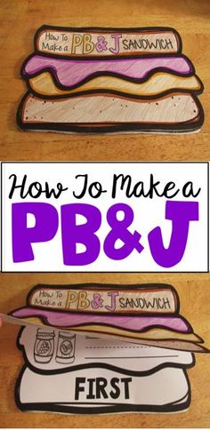 how to make a pb and j sandwich for the first day of school with this free printable