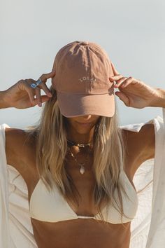 FINAL SALE. Our long awaited logo dad hat. This baseball cap is made from a soft cotton and has an easy fit with an adjustable strap on the back. Rock this muted sage color out and about with all your casual looks. Cute Outfits With Caps, Hat Product Photography, Clothing Brand Photography, Cap Pictures, Sunrise Shoot, Hat Photoshoot, Cap Aesthetic, Hat Pictures, Cute Baseball Hats