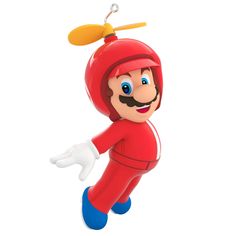 an image of mario running in the air