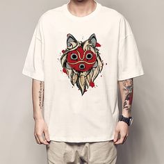 Fabric:Cotton; Gender:Women's,Men's,Unisex,Couple's; What's in the box:T-shirt; Types:T-shirt,Anime,Cartoon,Manga; Style:Casual,Fashion; Age Group:Adults'; Characters:San; Cosplay Works:Princess Mononoke; Pattern:Anime; Design:Classic,Street Style; Neckline:Crew Neck; Sleeve Type:T-shirt Sleeve; Listing Date:10/21/2022; Production mode:Self-produce; Clothing Length:; Bust:; Shoulder Width:; Sleeve Length:; Cuff:; Hat Rope:; Hem/Cuffs Height:; Print Type:Hot Stamping Princess Mononoke San, San Cosplay, Classic Street Style, Cartoon Movie Characters, Shirt Types, Everyday Cosplay, Cheap Graphic Tees, Manga Style, Anime Design