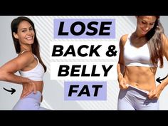 15 MIN WORKOUT to LOSE BACK and BELLY FAT - YouTube Lose Stomach Fat Workout, 15 Min Workout, Burn 1000 Calories, Stomach Fat Workout, 1000 Calories, Thigh Exercises, Stomach Fat, Workout Plans, Work Outs