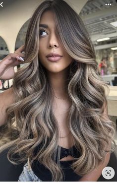 2024 Summer Hair Trends Color, Chocolate Hair With Dimension, Balayage Hair Indian, Capuchino Hair Color, Highlights For Brown Skin Tone, Caramel Beige Hair, Soft Brown Hair Balayage, Beige Brunette Balayage, Beige Blonde Hair Balayage