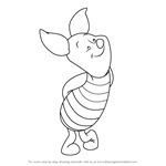 winnie the pooh coloring page for kids to color and learn with their own hands