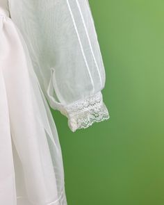 Pamplona is a delicate and traditional christening gown made with white organza and laces. It has beautiful pleats and lace details throughout, and an organza string which can form a bow or be removed. It comes with matching bonnet. It is gender neutral. Made in Spain Dry clean Final sale, no exchanges nor returns will be accepted after purchase White Baptism Dress, Baptism Dresses, White Lace Gown, Girls Baptism Dress, Christening Dresses, Organza Lace, Beautiful Long Dresses, Baptism Gown, Spanish Fashion