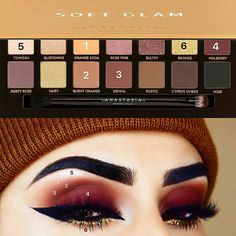 Follow me to Beauty! | Ashley @ Kalon Found | kalonfound.com Soft Glam Palette Looks, Abh Soft Glam, Soft Glam Palette, Anastasia Makeup, Eye Makeup Tutorials, Eyeshadow Tips, Make Up Tutorials, Make Up Inspiration, Soft Glam Makeup