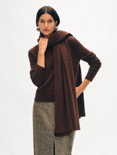 A White + Warren best seller since its debut, the Cashmere Travel Wrap is the most versatile accessory you'll ever own. The lightweight and breathable knit doubles as a chic evening wrap or a cozy blanket, and the generous size and supersoft feel works seamlessly for women and men. The Travel Wrap is offered in a wide range of colors—from timeless neutrals to soft pastels and bold brights—plus exclusive shades you won't find anywhere else. Learn more about this icon of White + Warren style. Deta Women Heart Health, Denim Sweater Jacket, Cashmere Travel Wrap, Evening Wrap, Evening Wraps, Travel Wrap, Cashmere Wrap, Stylish Clothes For Women, Cardigan Top