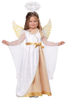 Christmas Sweet Little Angel Toddler Child Costume Nativity Costumes, California Costumes, Angel Outfit, Angel Costume, Angel Dress, Toddler Halloween Costumes, Funny Costumes, White Angel