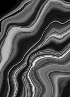 an abstract black and white background with wavy lines