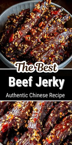 the best beef jeky authentic chinese recipe