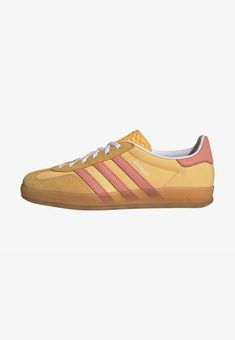 adidas Originals GAZELLE INDOOR - Trainers - preloved ink mel/wonder clay/sand strata/dark blue - Zalando.co.uk Pink Beige, Indore, Fashion Item, Pink And Green, Solar