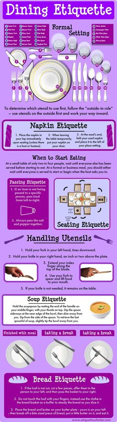 an info sheet describing different types of food