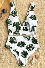 Cupshe In The Forest One-piece Swimsuitmmuz Swimsuit White, Just Keep Swimming, Cute Bathing Suits, Women's Blazers, Keep Swimming, Beach Swimsuit, Cute Swimsuits