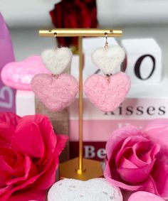 Introducing our "Feel My Heart Earrings" in Pink, a whimsical and charming accessory perfect for adding a touch of romance to your ensemble. These earrings feature two fluffy heart-shaped drops that dangle gracefully from fish hook backs, creating a playful and eye-catching look. The earrings measure 2.5 inches, providing a delightful and lightweight option for expressing your romantic style.
The soft and fluffy texture of the hearts adds a fun and feminine touch, making these earrings an ideal choice for various occasions, especially during the Valentine's season. The delightful pink hue enhances the romantic appeal, creating a sweet and captivating accessory that complements your Valentine's Day outfit.
The fish hook back ensures secure and comfortable wear, allowing you to showcase thes Fluffy Texture, Valentine's Day Outfit, Romantic Dinners, Spread Love, Romantic Style, Fish Hook, Heart Earrings, My Heart, Outfit Of The Day