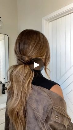 58K views · 22K reactions | starting the new year off with a power pony ✨
.
.
.
#hairtutorial #hairstyle #sleekponytail #style #fashion #hairinspo #hairideas # | breanna cohoon Cute Ponytail Hairstyles, Guy Haircuts Long, Quick Hair, Ponytail Hairstyles Easy, Cute Ponytails, A Ponytail, Skin Nails, Hair Raising, Stylish Haircuts