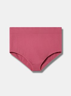 Matching Set Sku: 13886485 FIT High rise. Full coverage. MATERIALS + CARE Seamless ribbed knit fabric. . 95% nylon, 5% spandex. Machine wash cold. . Imported. DETAILS Ribbed detail. The best plus size women's seamless ribbed high-rise brief panty boyshort panties in red violet made of seamless. Torrid is your destination for cozy fall and winter clothes to keep you warm and comfortable. Stretch Ribbed Pink Bottoms, Pink Stretch Ribbed Bottoms, Pink Ribbed Stretch Bottoms, Stretch Ribbed Bottoms, Stretch Solid Ribbed Bottoms, Compressive Seamless Bottoms, Compressive Seamless Elastane Bottoms, Stretch Nylon Bottoms With Ribbed Waistband, High Stretch Seamless Bottoms