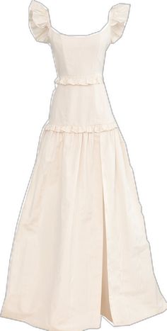 Beige Tiered Skirt Dress With Ruffle Hem, Cream Dresses With Ruffle Hem And Tiered Skirt, Cream Tiered Dress With Ruffle Hem, Beige Fitted Bodice Dress With Ruffles, Cream Dress With Ruffles And Fitted Bodice, Beige Tiered Ruffled Dress, Beige Tiered Dress With Ruffled Skirt, Cream Ruffled Tiered Skirt Dress, Cream Dress With Ruffled Straps