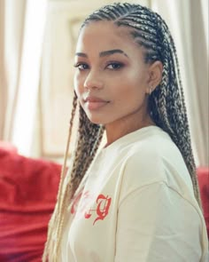 Cornrows With Box Braids, Box Braids Hairstyles For Black Women, Braided Cornrow Hairstyles, Protective Hairstyles Braids, Pretty Braided Hairstyles, Girls Hairstyles Braids