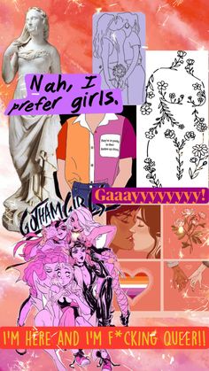 Lgbt Sticker, Girlfriend Goals, Lgbt Art, A Wallpaper, Lgbt Pride, Create Collage, Creative Play