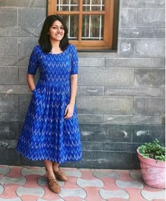 Pochampally Tops Designs, Ikkat Anarkali Kurta Designs, Sambalpuri Dress Design Women, Pochampally Frocks For Women, Pochampally Dress Designs, Kalankari Frocks Designs, Middies For Women, Sambalpuri Kurta Designs, Pochampally Kurtis Designs