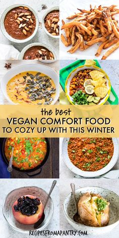 the best vegan comfort food to cozy up with this winter