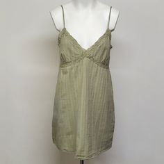 Cotton On Mackenzie Lace Trim Slip Dress Women's Size 10 New With Tags Ee06. 5.0 Spring Sundress With Lace Trim, Green Dress With Lace Trim For Day Out, Green Mini Dress With Spaghetti Straps For Daywear, Spring Lace Slip Dress With Lace Trim, Casual Green Dress With Lace Trim, Green Lace Trim Slip Dress For Summer, Green Mini Dress With Lace Trim For Summer, Green Spaghetti Strap Mini Dress For Daywear, V-neck Sundress With Lace Trim For Spring