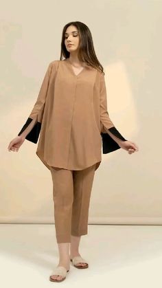 Simple Dress Casual, Co Ords Outfits, Casual Wear Dress, Simple Pakistani Dresses