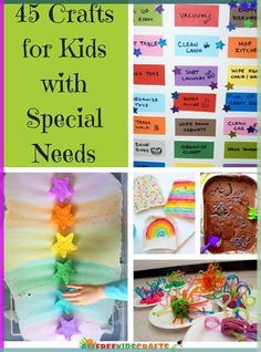 crafts for kids with special needs