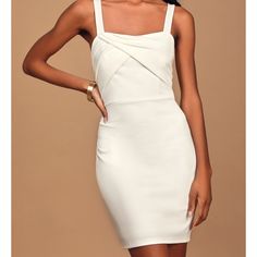 Reposhing This Item I Purchased From @Hussar. Loved It, But Ready To Rotate For Something New. Questions? Leave A Comment Below! White Lined Bodycon Dress For Date Night, Lulus Dresses, Lulu Dresses, White Mini Dress, Something New, Color White, Mini Dress, Womens Dresses, Women Shopping