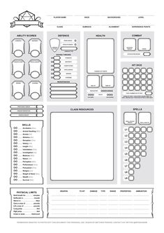 the layout sheet for an interior design project