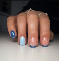 Preppy Nails, Hoco Nails, December Nails, Simple Gel Nails, Casual Nails, Short Acrylic