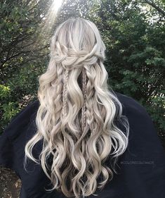 Hair Styles Fantasy Hairstyles, Magical Hairstyles, Daenerys Hair, Mini Braids, Formal Hairstyles For Long Hair, Professional Hair Color, Keratin Complex, Healthier Hair, Work Hairstyles