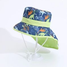 Uv Guard Sun Hat For Little Ones. Dinosaur Print. Quick Dry Matching Rash Guard In My Closet. Or Wear With Any Swim Suit Or Any Time Playing In The Sun To Protect From Uv And Sunburn! ** Last Pic For Size Reference Only. ** More Options In My Closet I Accept Reasonable Offers And Discount Bundles!! Check Out My Other Listings And Follow Me!! Check Out My Bundle Deals! Green Outdoor Hat, Casual Green Hats For Playtime, Adjustable Green Hat For Play, Toddler Boy Swim Trunks, Cat Ears Hat, Animal Print Swimsuit, Disney Hats, Patagonia Kids, Pom Pom Beanie Hat