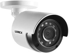 the lorex security camera is shown on a white background