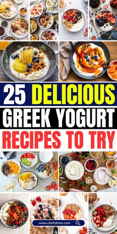 25 delicious greek yogurt recipes to try in the kitchen or on the table