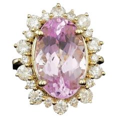 11.30 Carats Natural Kunzite and Diamond 14K Solid Yellow Gold Ring Total Natural Oval Cut Kunzite Weights: 9.90 Carats Kunzite Measures: 17.00 x 10.00 mm Natural Round Diamonds Weight: 1.40 Carats (color G-H / Clarity SI1-SI2) Ring size: 7 (free re-sizing available) Ring total weight: 8.4 grams Disclaimer: all weights, measurements and colors are approximate and may vary slightly from the listed dimensions or as seen in the image. All pictures are magnified to show the smallest of details. Plea Flowers Wallpapers, Etsy Gold Ring, Diamond Cocktail Rings, Beautiful Flowers Wallpapers, Oval Ring, Peridot Ring, 14k White Gold Ring, The Jewel, Natural Blue Sapphire