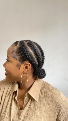 Instagram Cornrows With Marley Hair, Short Natural Cornrow Hairstyles, African Hairstyles For Women Natural, Cornrow On Natural Hair, Cornrow Short Hair, Cornrows On Short Natural Hair, Natural Hair Plaits, Cornrow Natural Hairstyles, Natural Hair Cornrow Styles