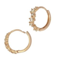 14k Gold Diamond Pave Huggie Hoops ◇ 1 piece ◇ 14k Gold ◇ Size: 11 mm ◇ Diamonds: 7 Diamonds, 0.11 Total Carat weight Rose Gold Huggie Cartilage Earrings For Anniversary, Anniversary Rose Gold Huggie Cartilage Earrings, 14k Gold Halo Huggie Earrings, Rose Gold Prong Setting Huggie Earrings, 14k Gold Round Huggie Earrings With Halo, 14k Gold Round Halo Huggie Earrings, Rose Gold Huggie Piercings In 14k Gold, Rose Gold 14k Gold Huggie Piercings, Gold Small Hoop Cartilage Earrings With Prong Setting