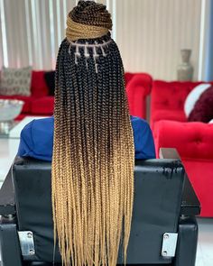 Jumbo Knotless, Braids Ombre, Plait Braid, Trendy We Fryzurach, Long Box Braids