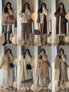 Osaka Outfit Winter, Kdrama Winter Outfits, Winter Asian Fashion, Korean Winter Fashion Outfits, Korea Winter Fashion, Autumn Outfit Women, Seoul Winter, Japan Outfit Winter