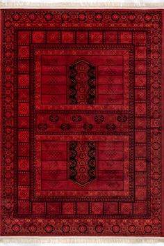 Beloved Julianna Persian Paneled Red Rug Dramatic Romantic, Paisley Rug, Red Panels, Outdoor Rugs Patio, Solid Color Rug, Checkered Rug, Oval Rugs, Clearance Rugs, Custom Size Rugs