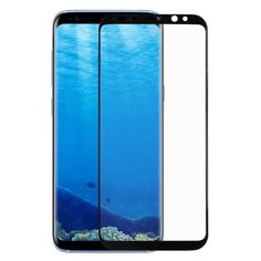 the front and back glass screen protector for samsung s9 in clear blue with an underwater scene