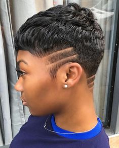 Sassy Hair, Penteado Cabelo Curto, Short Black Hairstyles, Short Pixie Haircuts, Relaxed Hair