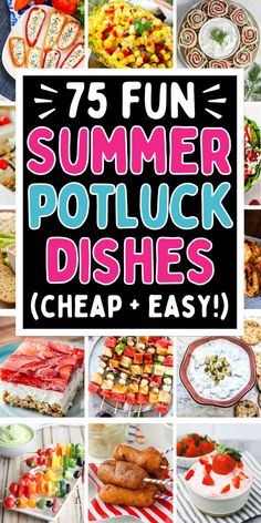 easy potluck dishes crowd pleasers parties Dish To Take To A Party, Easy Dish For A Crowd, Summer Lunches For A Crowd, Summer Carry In Dishes, Easy Passing Dishes, Family Reunion Recipes Potlucks, Best Summer Potluck Dishes, Dinner For A Crowd Summer