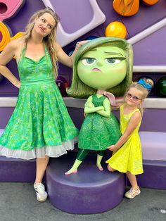 Disgust Inside Out Disney Bounding Dapper Days - Etsy Disgusted Inside Out, Dapper Day Outfits, Character Clothes, Disney Bounding, Dapper Day, Disney Fairies, Halter Style, Cute Skirts, Petticoat