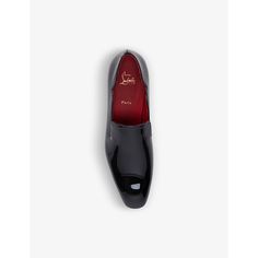 Find CHRISTIAN LOUBOUTIN Dandy Chick Patent-leather Loafers Eur 42 / 8 Uk on Editorialist. 100% leatherMade in ItalyTake half size upProduct care - The red lacquer of the soles wears out with use. This is not a manufacturing defect; it is simply normal wear and tear. Christian Louboutin strongly recommends that its customers consult a professional in leather care or a shoemaker for specific care advice. In order to keep your shoes in good condition, the following leather care is recommended:Keep Formal Slip-on Loafers With Red Sole, Classic Business Loafers With Red Sole, Classic Loafers With Red Sole For Business, Luxury Loafers With Red Sole For Work, Designer Slip-on Dress Shoes For Formal Occasions, Luxury Loafers With Red Sole For Business, Luxury Slip-on Loafers With Red Sole, Luxury Business Loafers With Red Sole, Classic Loafers With Red Sole And Plain Toe