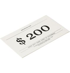 a $ 200 bill is shown with the word $ 200 printed in black on it